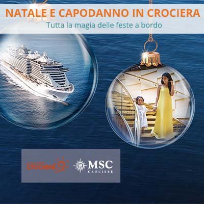 NATALE E CAPODANNO CON MSC 